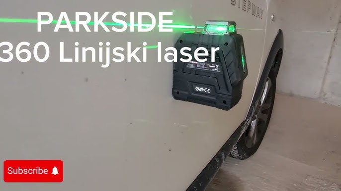 Parkside Performance PKLLP 360 A1 Kreuzlinienlaser mit Akku USB-C, 3D Laser  in grün mit Stativ - YouTube