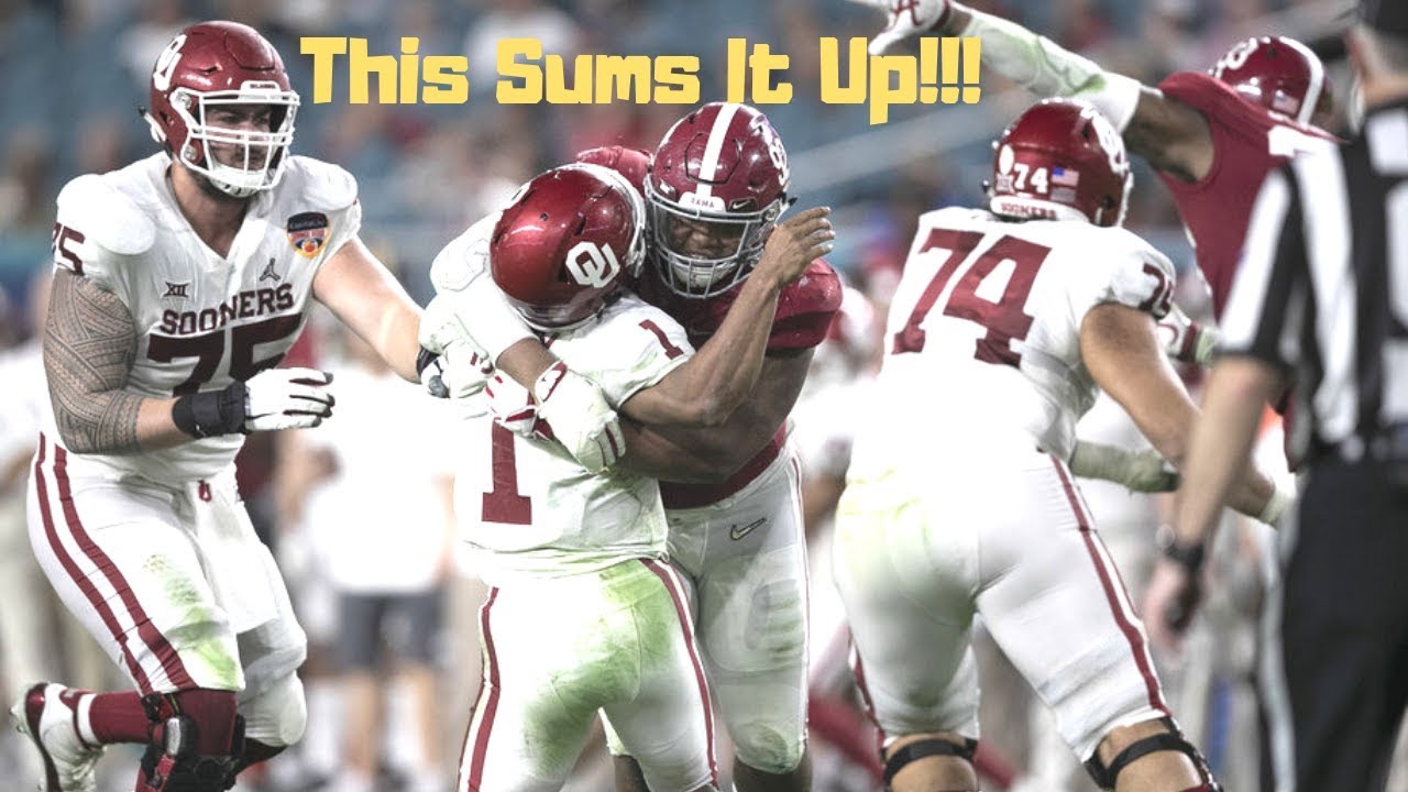 Oklahoma vs Alabama Semifinals 2018 Post Game Analysis - YouTube