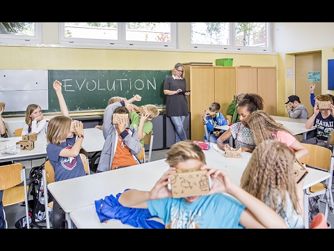 Google Expeditions: Berliner Grundschüler erkunden virtuell das Senckenberg Naturmuseum Frankfurt