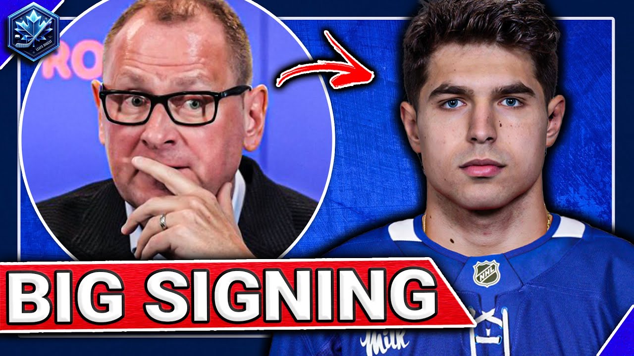 BREAKING: Leafs make SNEAKY good signing... This has MAJOR implications ...