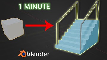 Create Stunning Staircases with Ease :Blender Step-by-Step Tutorial