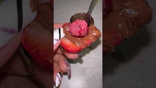 Asmr Mukbang Eatingshow Nutella, strawberry موکبانگ اسمر فود ایتینگشو نوتلا توت فرنگی #نوتلا #