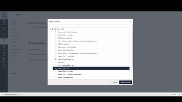TUWD CILT: How to Import Select Content