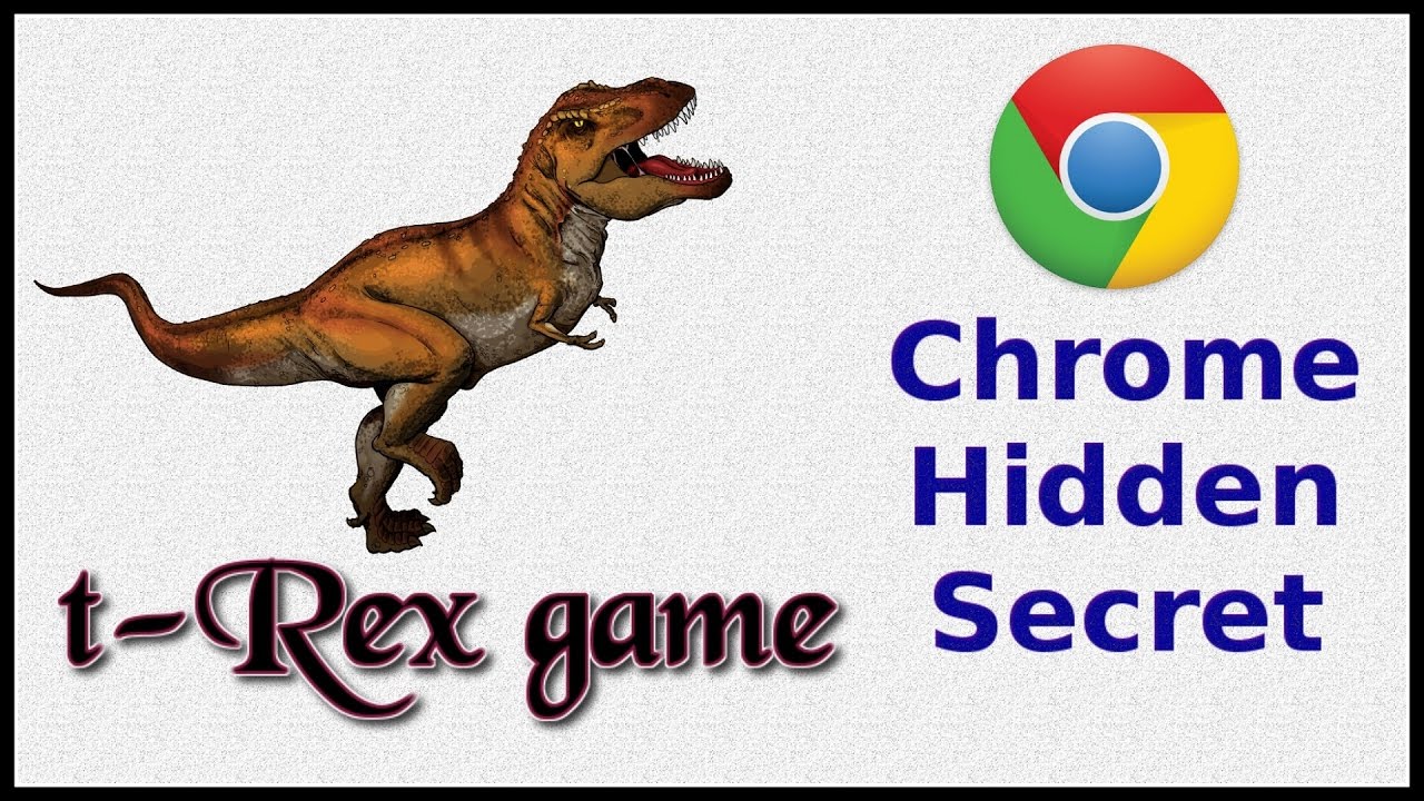How To Play t-Rex Game In Chrome Browser | Chrome Hidden Secret | Full