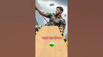 Bharatiya Soldiers🪖jai hind jai BharatMata🙏 marble run 3d game (Part-83) #new #shorts #indianarmy