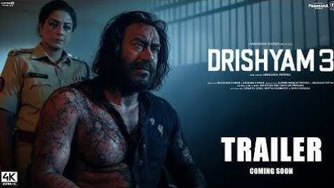 Drishyam 3 - Teaser Trailer | Ajay Devgn | Tabu, Shriya Saran, Akshaye Khanna,Saurabh Shukla In 2025