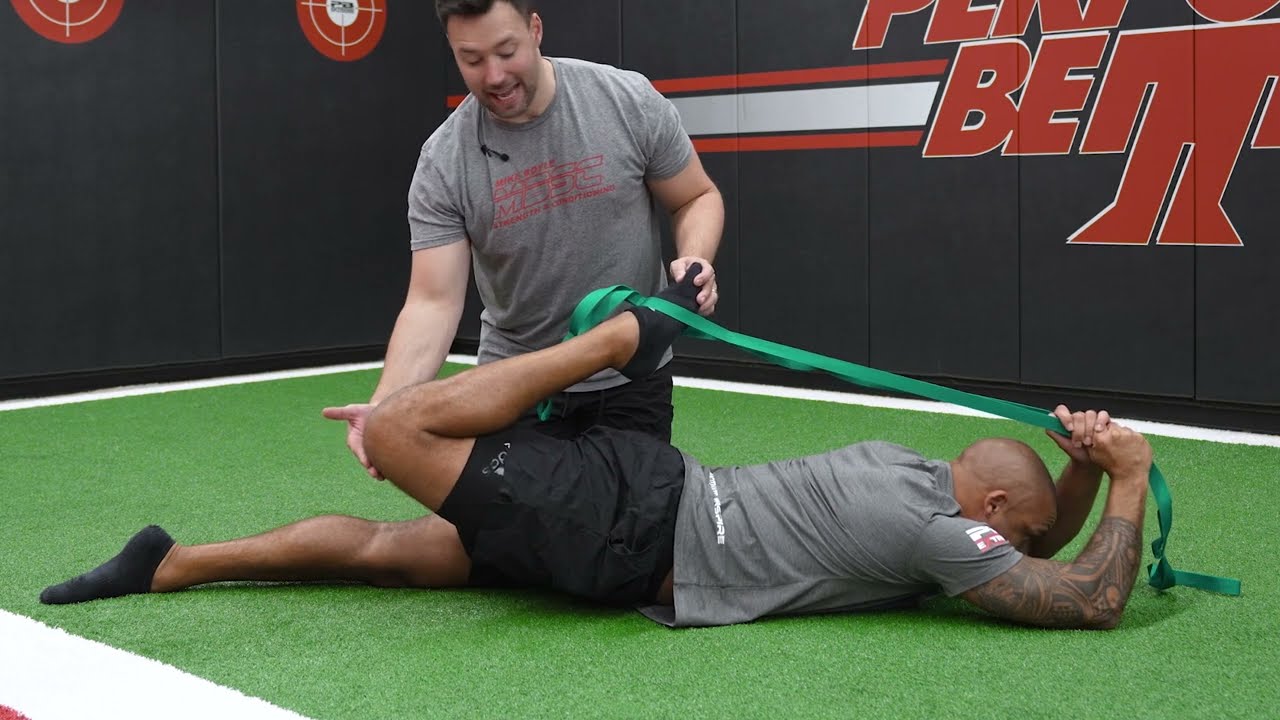 Thigh Quad Stretch For Seniors Quadriceps Muscles Pnf Quad Stretch