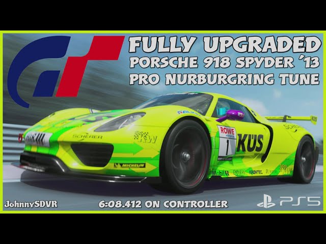 マシホ　まとめ売り Gran Turismo 7 - Porsche 918 Spyder '13 Pro Tune | Nurburgring