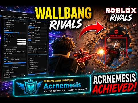 *OP* rivals wallbang script #scripts #rivals #roblox #lua #luau