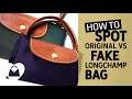 HOW TO SPOT Original vs Fake Longchamp Bag | Longchamp Le Pliage Tote Bag
