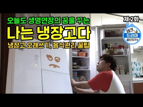 나는 냉장고다, 오늘도 <strong>생명연장의</strong> 꿈을 꾼다! 냉장고 관리, 음식관리 꿀팁 (테크드라마 2화)