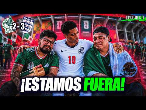 WE LOST, LIKE NEVER BEFORE! Mexico 2-3 England | ELIMINATED FROM THE WORLD CUP | Reaction from th...