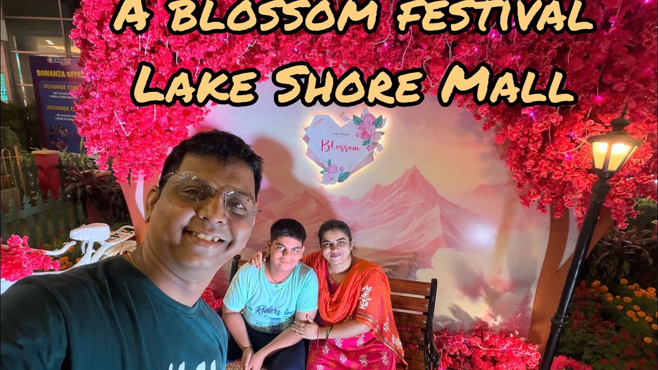 A blossom festival in Lake Shore Mall