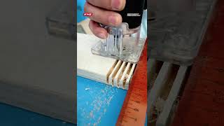 With the KWS V-Shaped Round Bottom Cutter.#WoodworkingIndustry #RouterBit  #CNCRouter #KWSTools