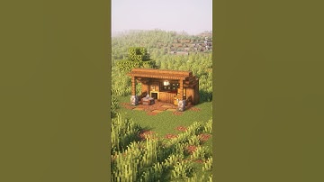 Outdoor Hut Minecraft🌳