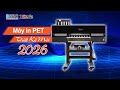 NEW Body 2026| Máy in PET Xkeda 60cm x 4 đầu i3200
