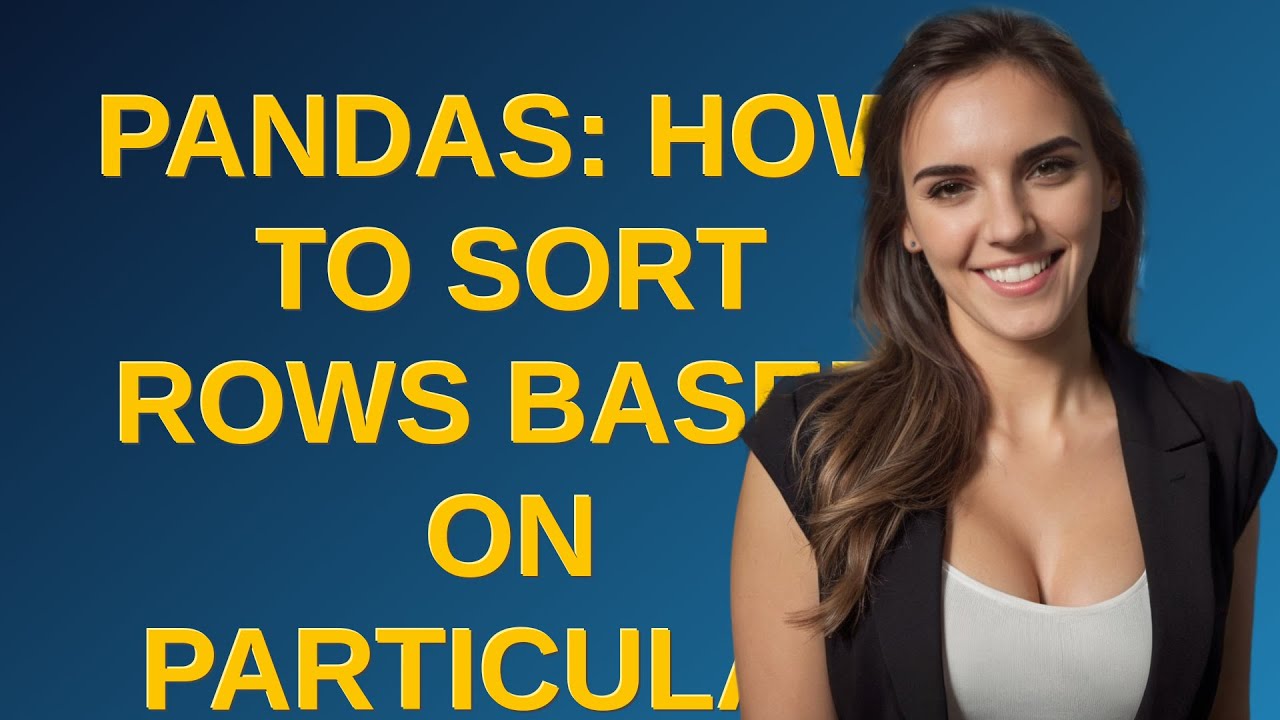 Pandas: How to sort rows based on particular suffix values?