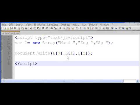 Javascript Array element printout