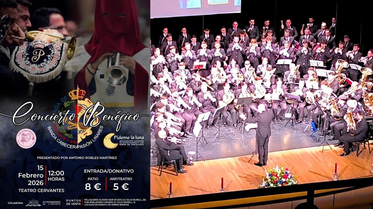 FLAGELLATIO - PASIÓN DE LINARES (CONCIERTO BENÉFICO).  LINARES 2026.