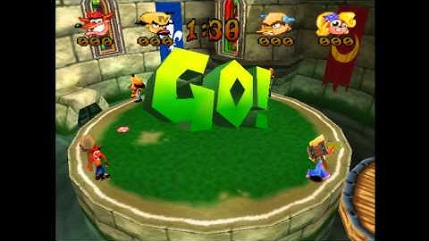 Crash Bash - Mallet Mash - Gold Relic