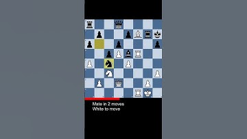 0150. Subscribe for daily chess puzzle! Mate in 2 puzzle