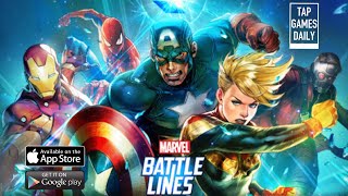 MARVEL BATTLE LINES - NEW FREE GAME - iOS | ANDROID screenshot 3