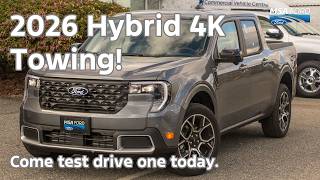 2026 Ford Maverick Lariat Hybrid AWD Walkaround: 4K Towing & Fuel Economy
