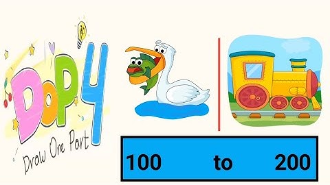 Dop 4: Draw one part level (100-200) Answer Complete Gameplay Walkthrough