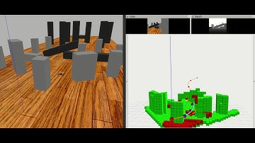 [Gazebo] Real-time Autonomous Navigation and Mapping of MAVs