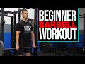 Barbell workout  for beginners  13 essential exercises for total body training
