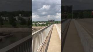 April 19: Made it to Little Rock, AK - Arkansas River