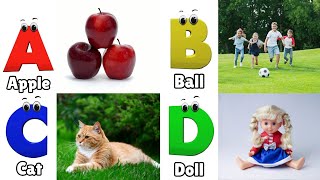 apple nursery rhymes phonics kids alphabet letters