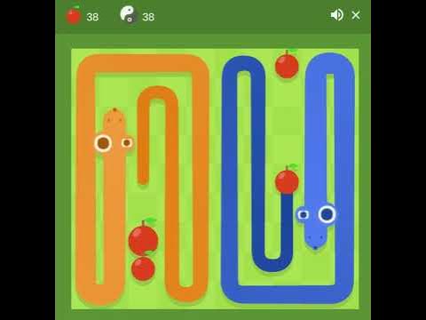 Google Snake Game  135 Score 