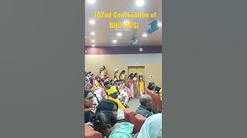 102 BHU convocation Ceremony