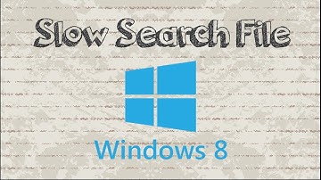 How to Fix Slow Start Screen Search in Windows 8 / 8.1
