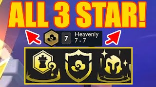 7 HEAVENLY = ALL 3 STAR!