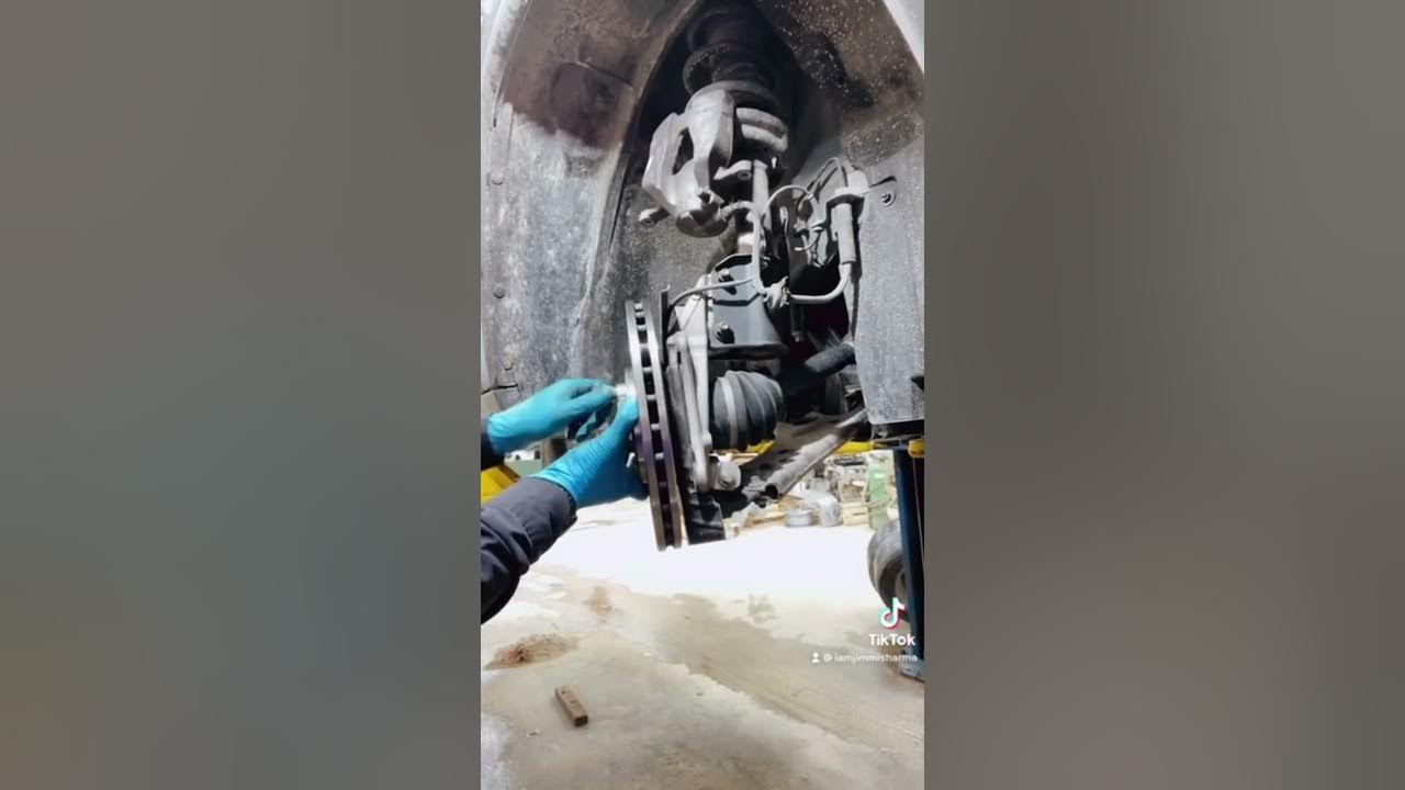 2018 jeep compass front brake pads and rotors YouTube