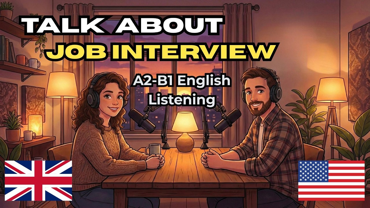 Job Interview Success for Beginners | Cozy English Learning Podcast (A2–B1)