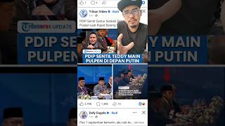 PDIP also weighs in on Teddy playing with a pen during Putin's speech