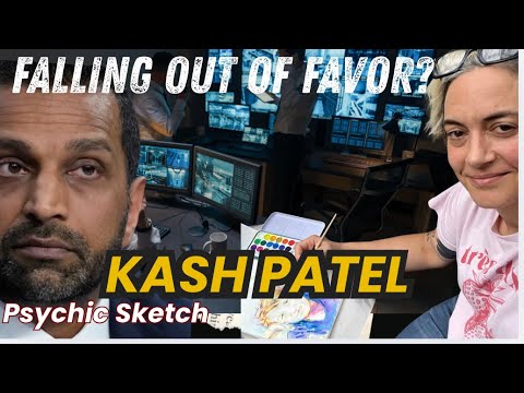 KASH PATEL - are his days numbered following his weird senate hearing? | psychic sketch