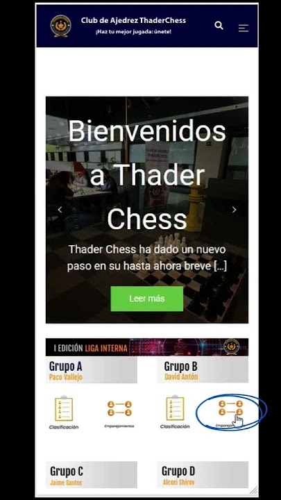 Jugar - Club de Ajedrez Thader Chess