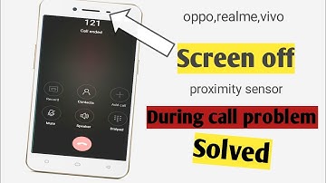 Screen off during call !! Proximity sensor problem solve ! call screen off problem