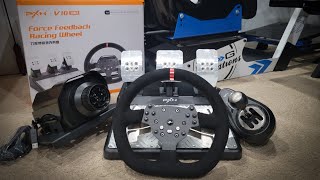 PXN V10 - New Entry Level Racing Wheel - Giving My Honest Review and Opinions - Is it worth it???