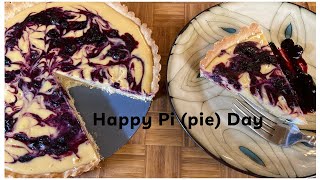 Delicious Lemon Blueberry Tart | Lets Celebrate Pi (pie) Day