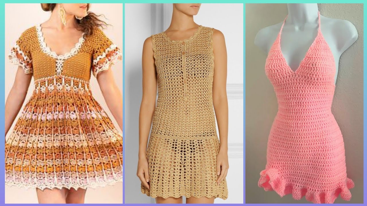 Beautiful and marvelous crochet women's dresses & long maxci design ...