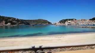 Teil 5 Mallorca Strassenbahn Strassen Bimmelbahn von der Stadt Soller zum Hafen Soller