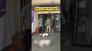 Young Generation, Caring for Their Dog at Sezar
