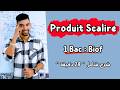 Produit Scalaire 1 ère Bac Résumé Complet ملخص شامل لدرس الجداء السلمي أولى باك علمي 