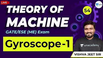 Theory of Machine | Gyroscope - 1 | Lec 54 | GATE/ESE 2021 ME Exam