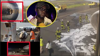 Urgent - Panique à l'AIBD: Un avion prend f€u, des blessés graves, l'aéroport fermé, El Malick sur..